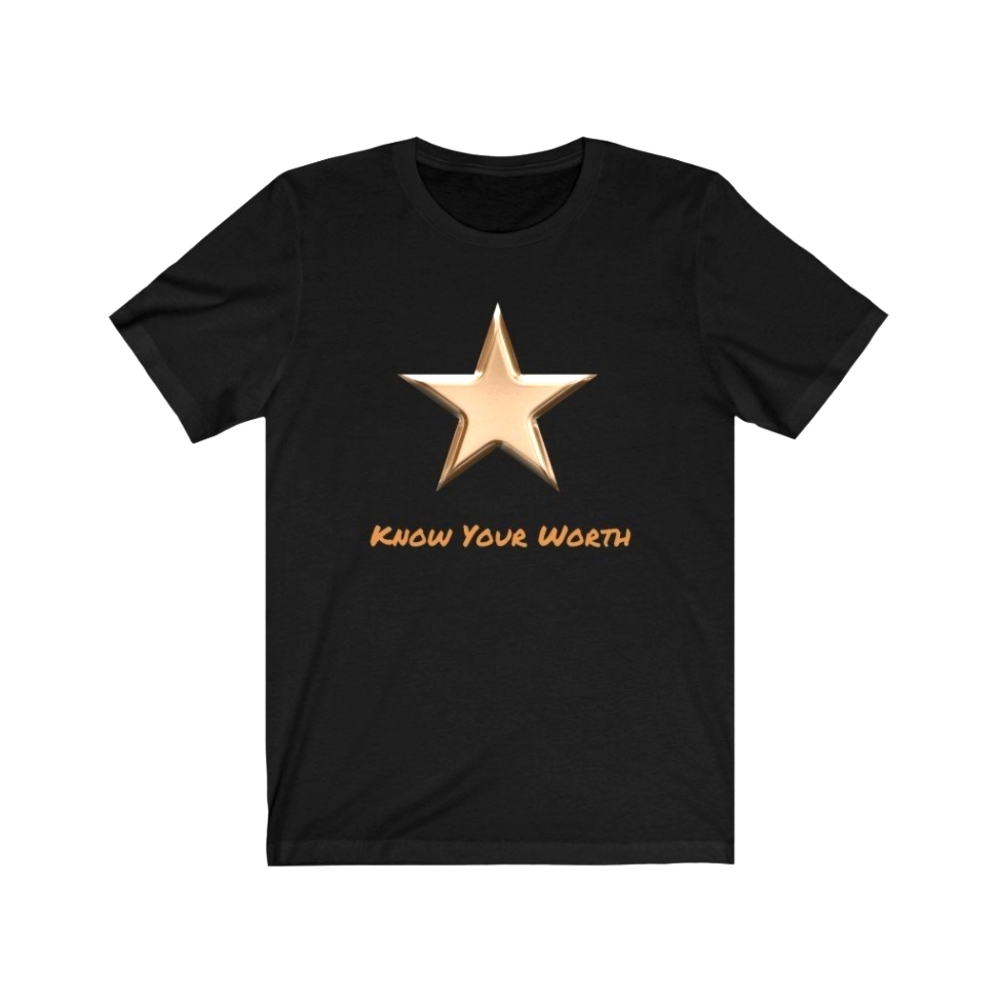 SBC Black Know Your Worth Short Sleeve Tee